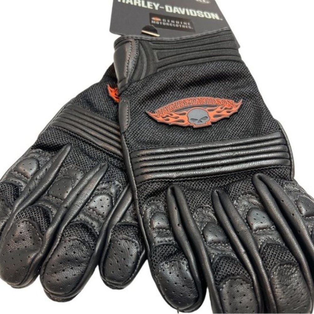 Harley-Davidson Skull Gloves